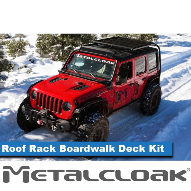 Rocklander Boardwalk Modular Overland Cargo Rack System | MetalCloak