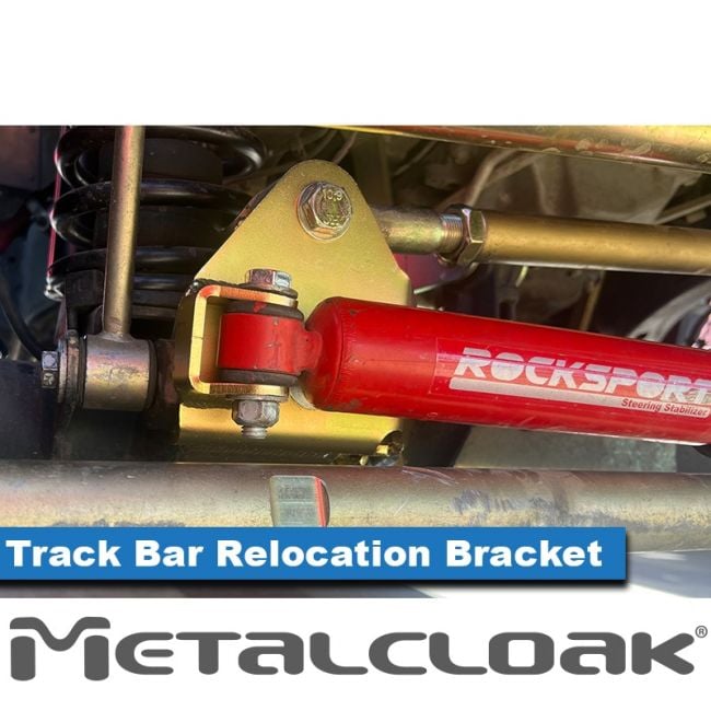 キャディラック Track Bar & Stabilizer Relocation Bracket JL JT Shop Now | Metalcloak
