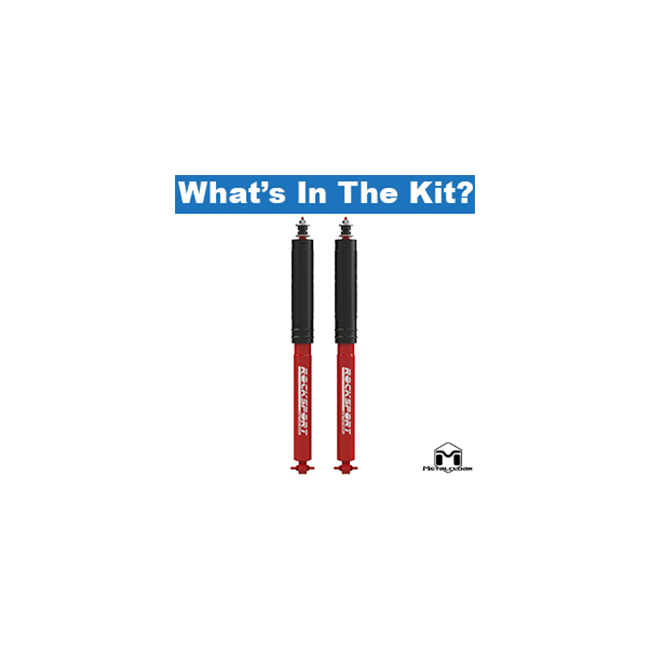 RockSport Long Travel Shock, TJ Wrangler, Front, Pair
