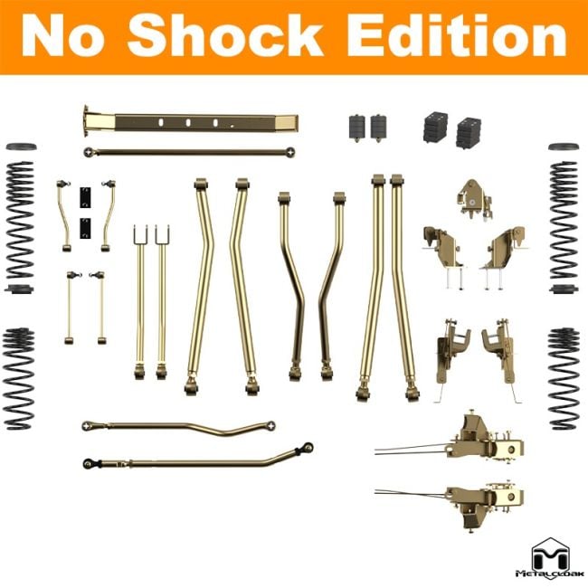 Jeep JL Wrangler Four Link Long Arm 4.5