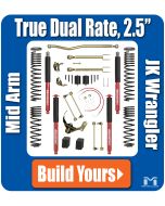 Jeep JK Wrangler 2.5" True Dual Rate Suspension