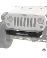 Jeep JK Wrangler Front Bumper, 46" Crawler Caps