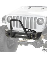 Jeep JL Wrangler & JT Gladiator Front Bumper, Crawler Caps, Mid Stinger