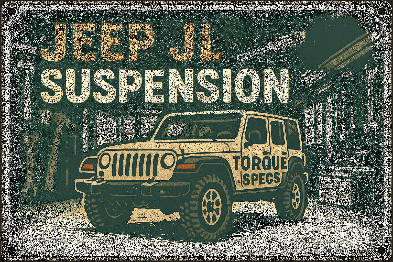 JL Wrangler Torque Specs