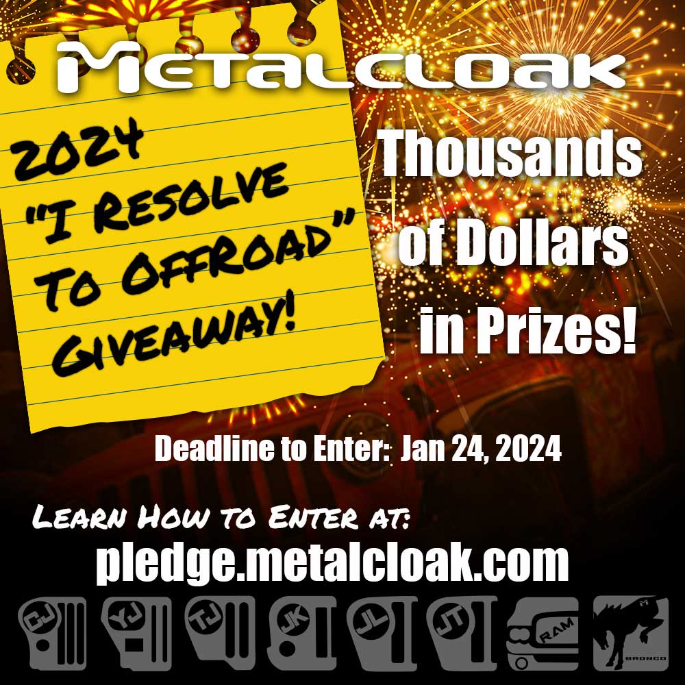 Metalcloak Pledge to Offroad 