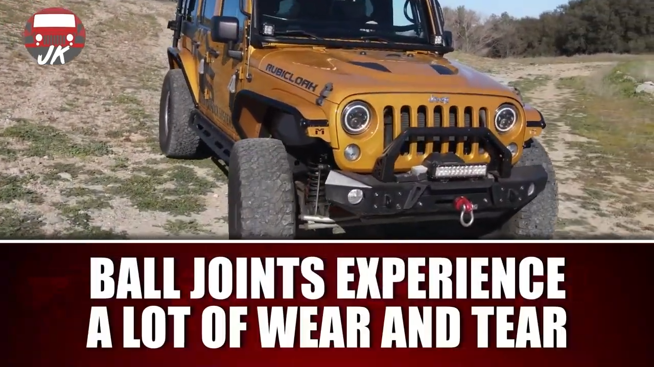 featured metalcloak product jeep jk wrangler baller joints, off-road use and bigger tires mean wear and tear on ball joints