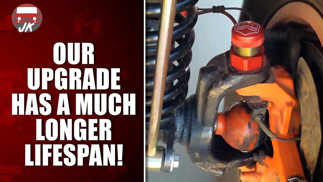 featured metalcloak product jeep jk wrangler baller joints, longer lifespan than typical ball joints or deletes