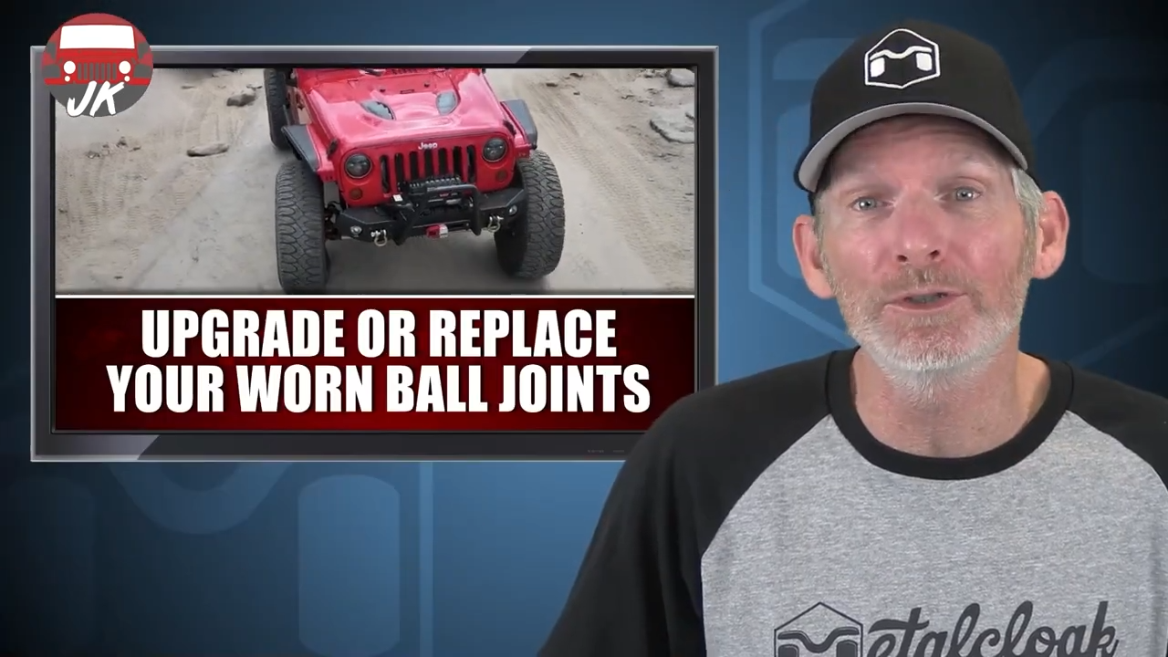 featured metalcloak product jeep jk wrangler baller joints, replace your worn ball joints with long lasting durable performance and reliable smooth ride