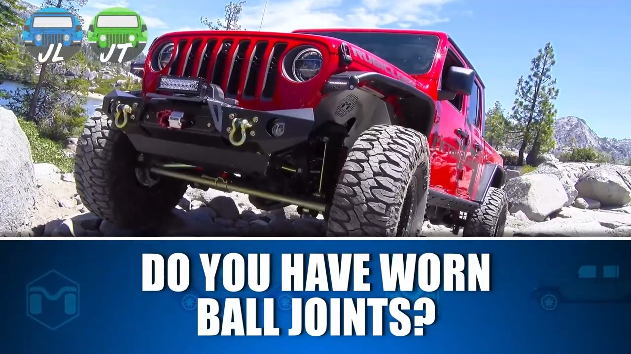 metalcloak jeep jl wrangler jt gladiator baller joints, replace your worn ball joints