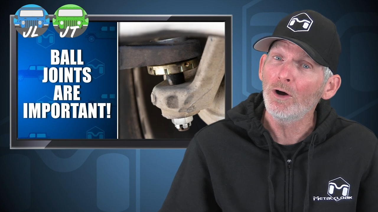 metalcloak jeep jl wrangler jt gladiator baller joints, often overlooked but very important part of vehicle build