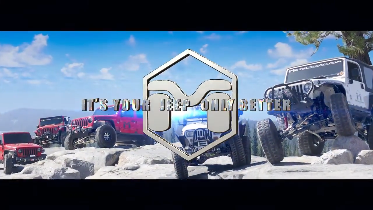 metalcloak tj lj wrangler tub mount tire carrier, it's your Jeep only better