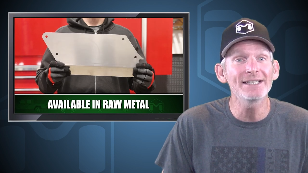 MetalCloak Jeep JT Gladiator Rocker ExoSkin Extensions, comes in raw metal option