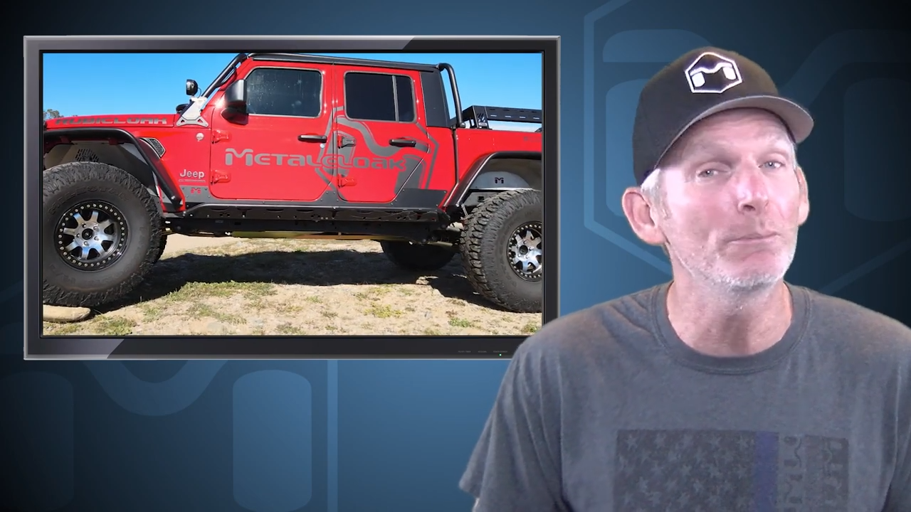 MetalCloak Jeep JT Gladiator Rocker ExoSkin Extensions, get superior protection and custom look