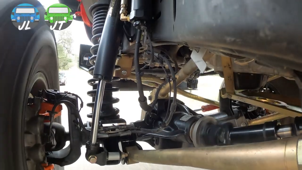 metalcloak jl wrangler jt gladiator rocksport black front lower outboard shock mount, shocks hitting frame, shock damage