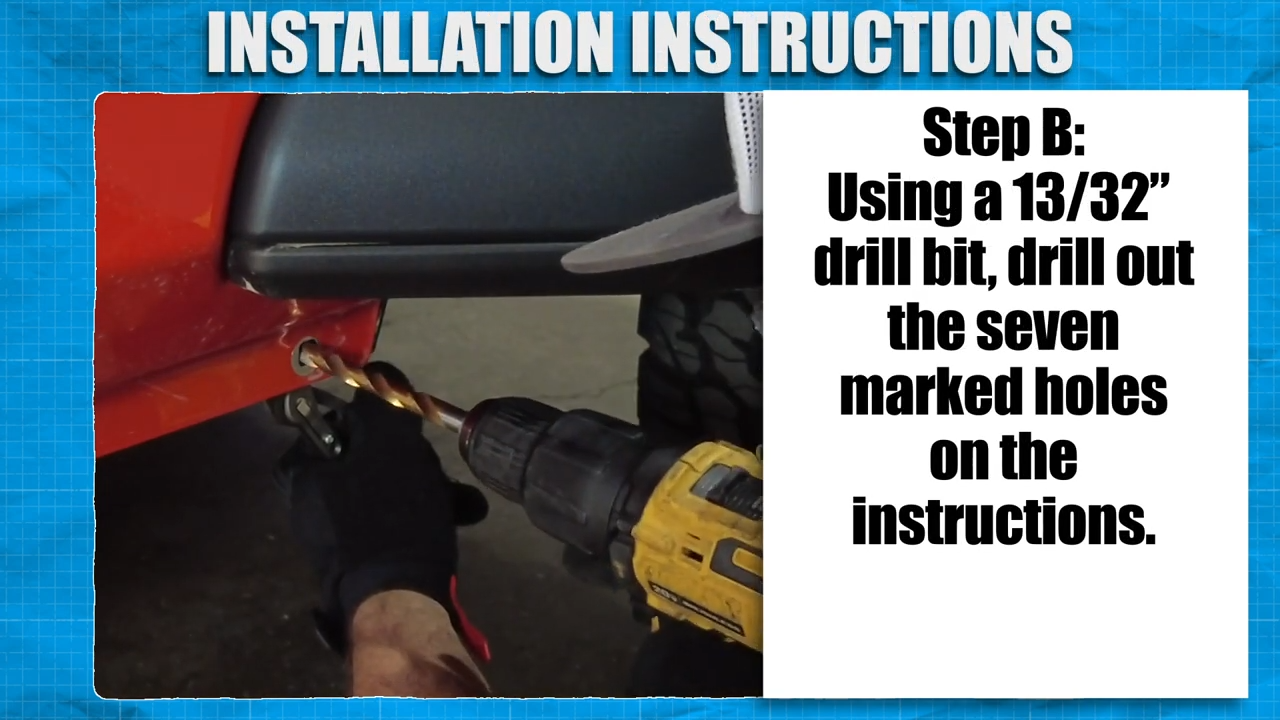 MetalCloak Overland Rocker & Flip Step Kit Installation Guide for