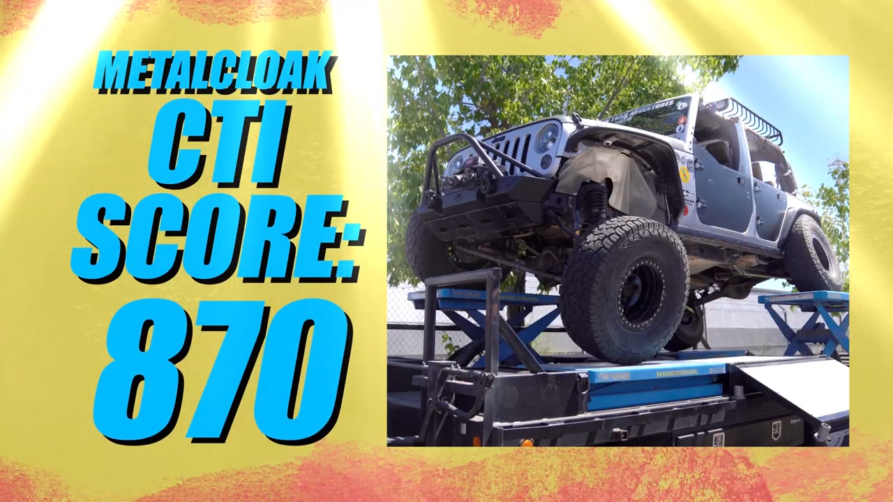 metalcloak duroflex control arm long arms, rubicon express replacement, increased CTI Trailer flex score