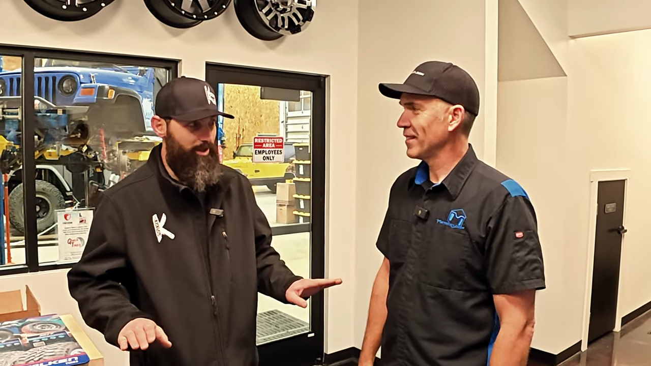 metalcloak rigs & wrenches k suspension, opened two months ago, building for nine months