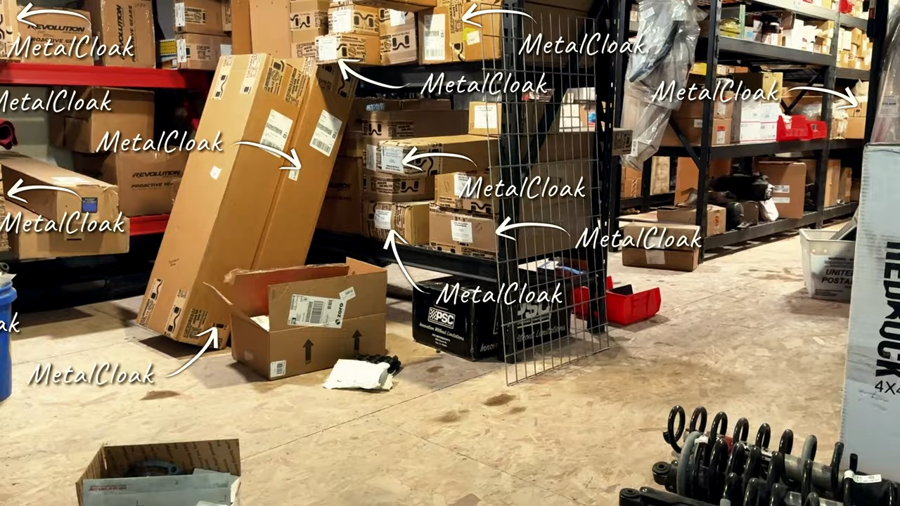 metalcloak rigs & wrenches k suspension, mezzanine with storage MetalCloak inventory in stock