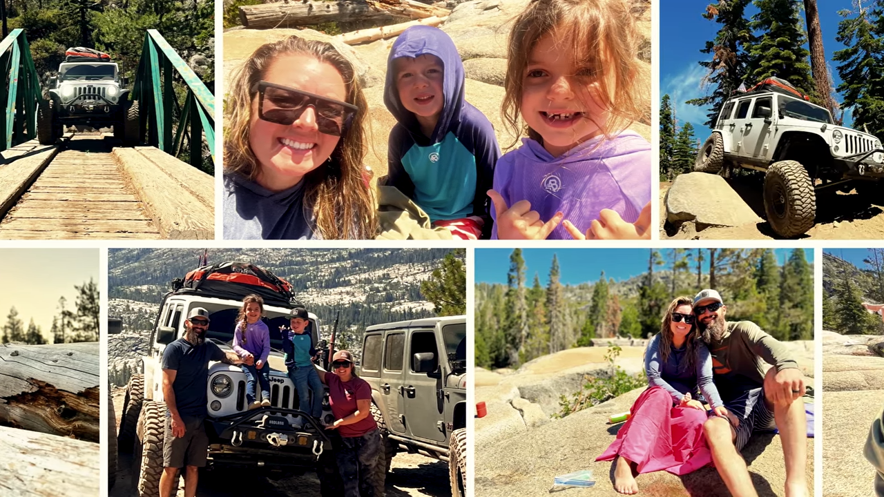 metalcloak rigs & wrenches k suspension, Rubicon Trail family trips, kids love it, rock crawling and camping with family