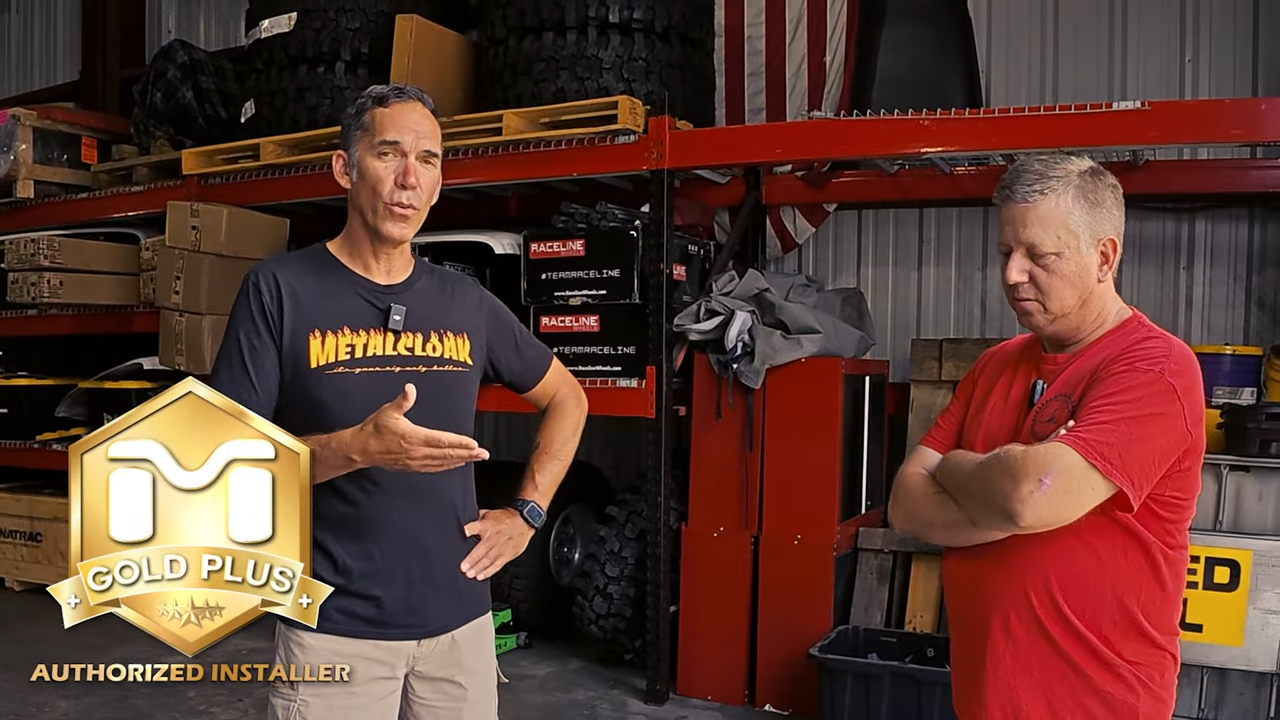 metalcloak rigs & wrenches red scorpion off road, gold plus level installer shop, metalcloak products