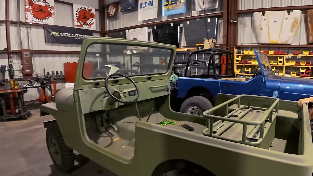 metalcloak rigs & wrenches red scorpion off road, Jeep CJ7 electric custom