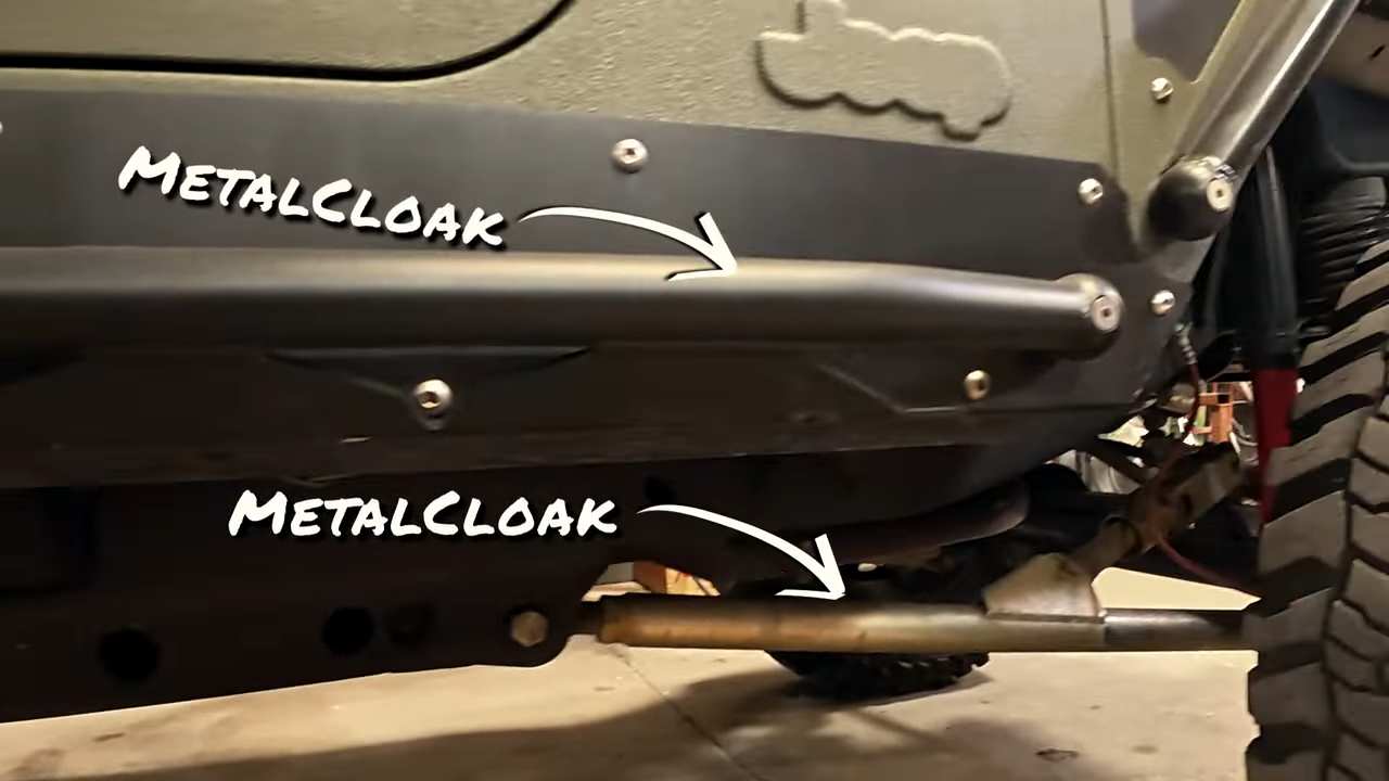 metalcloak rigs and wrenches overbuilt customs, Jeep TJ MetalCloak Long Arm Kit, coil spring corrections