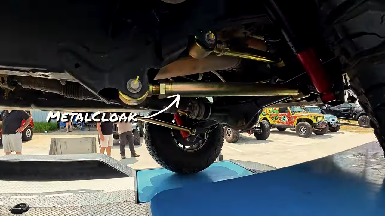 metalcloak rigs and wrenches overbuilt customs, metalcloak suspension on CTI trailer