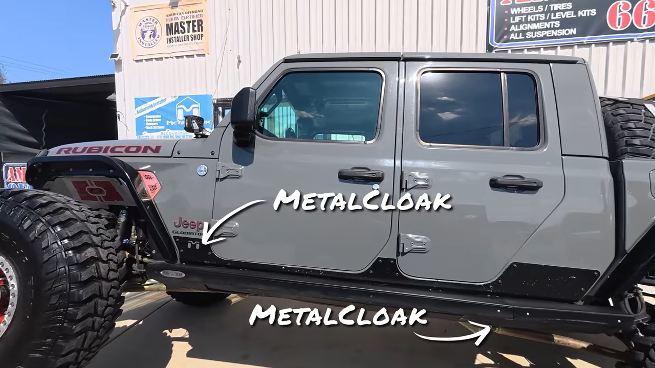 metalcloak rigs and wrenches american offroad, 2023 JT Gladiator 2022 JL Wrangler diesel, long arm suspensions, kit geometry