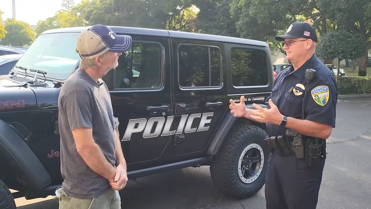 metalcloak placerville police department community outreach jeep jl wrangler