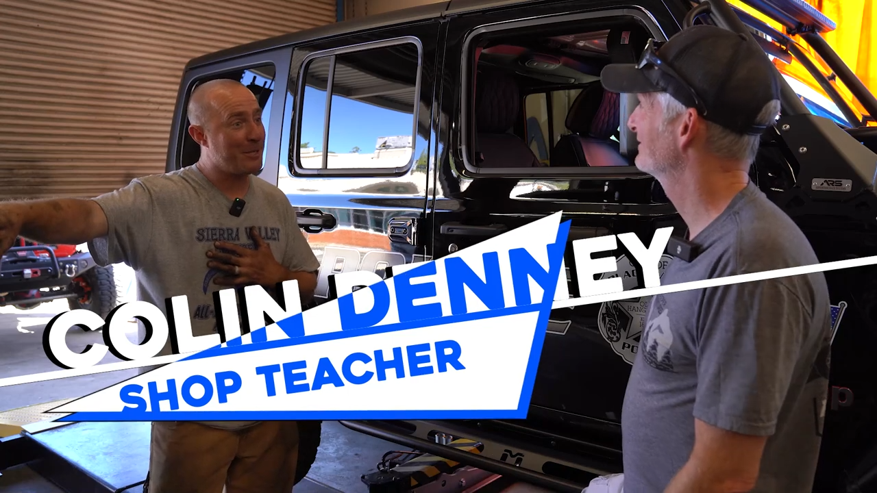 el dorado high school auto shop teacher, students learning mechanical skills