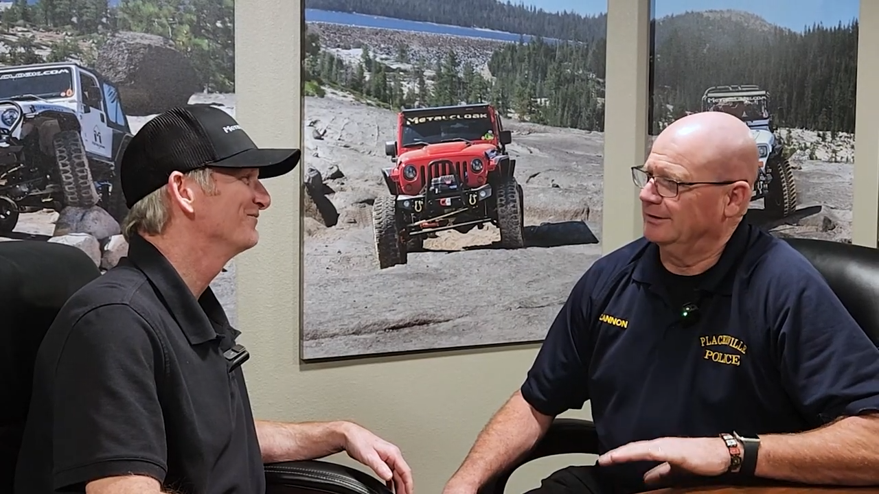 metalcloak partnering with placerville police department on jeep build