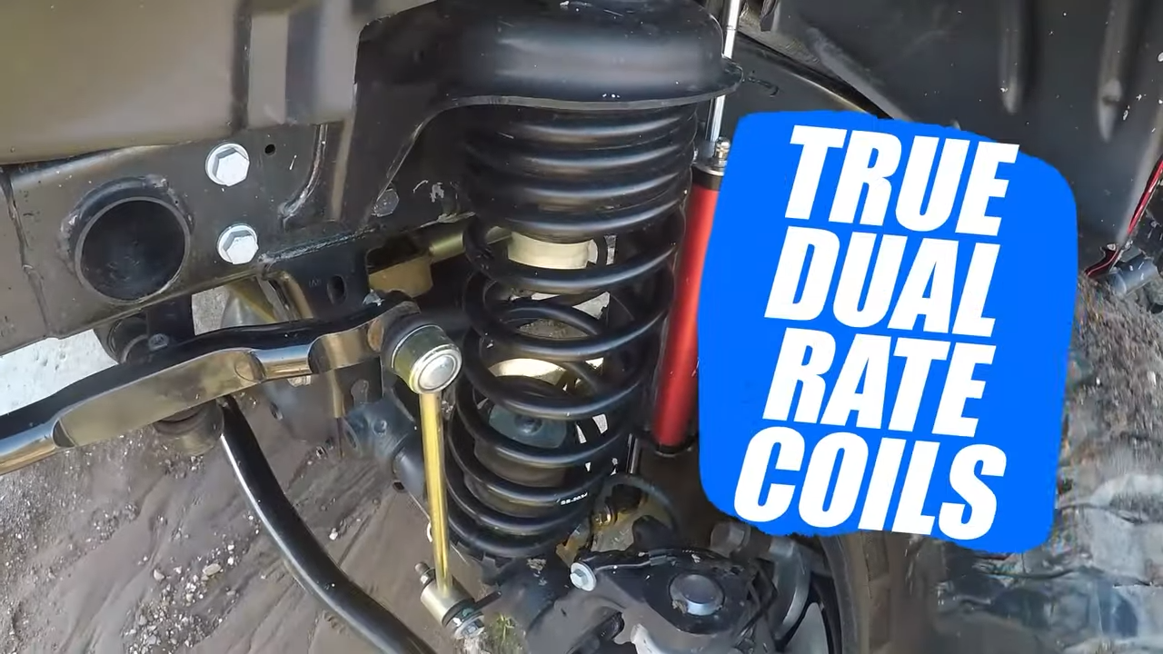 metalcloak 4-link long arm suspension kit, true dual rate coils