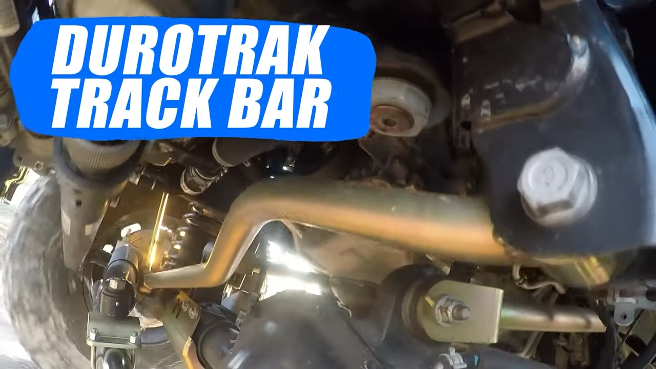 metalcloak 4-link long arm suspension kit, front and rear durotrak track bars, patented durotrak bushings equipped