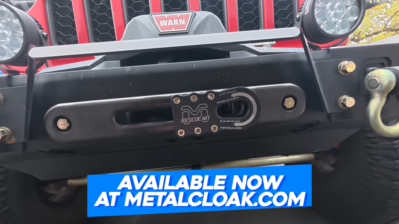 metalcloak rescue m1 recovery shackle, available now at metalcloak.com