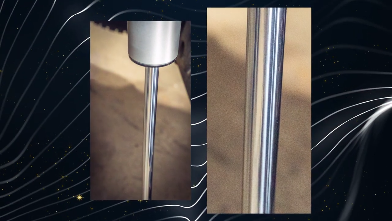 metalcloak rocksport silver 2.0 shock, oversized 18mm hardened chrome shaft