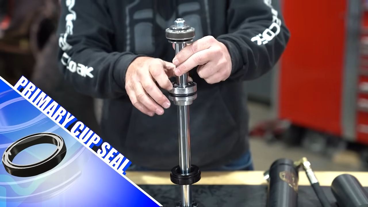 metalcloak rocksport black shock, primary cup seal