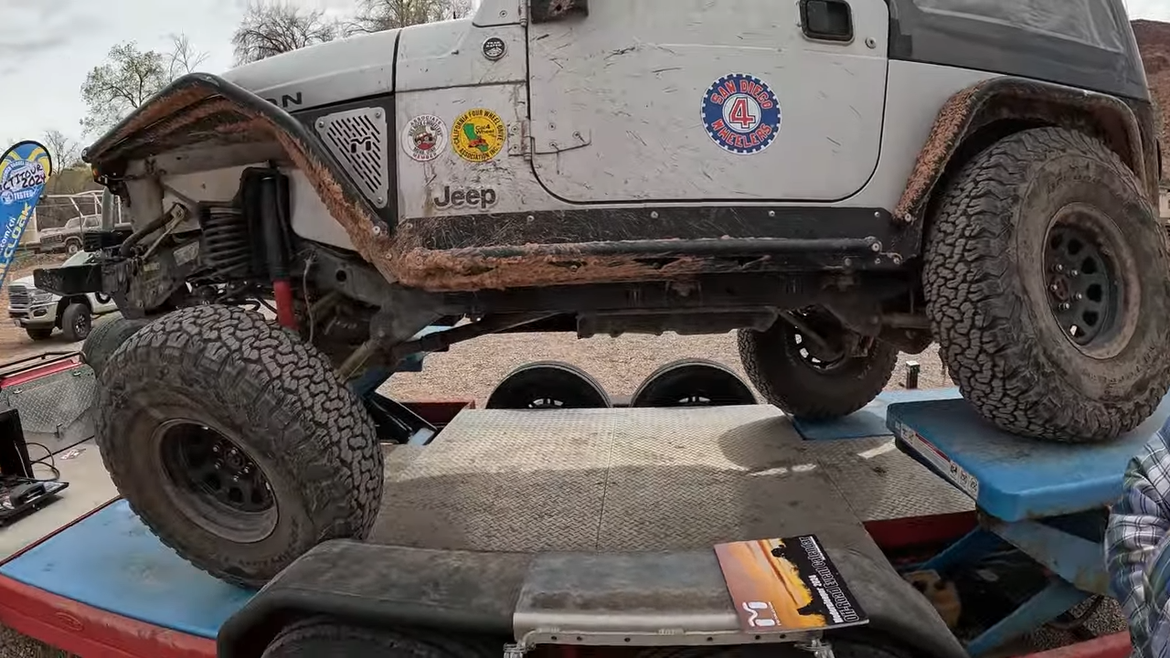 metalcloak cti trailer suspension testimonials moab utah EJS, 3.5" Game-changer lift, upper and lower control arms, for TJ wrangler, improved articulation