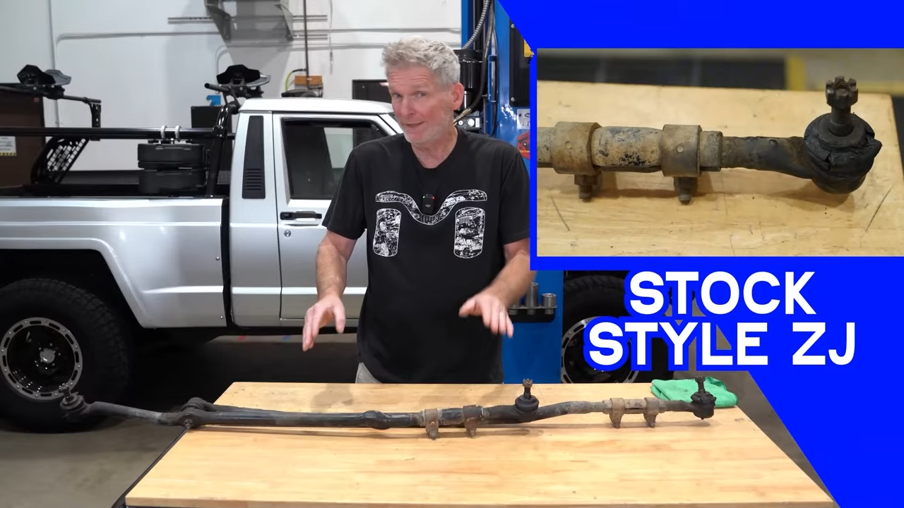 jeep steering, stock zj steering comparison vs metalcloak