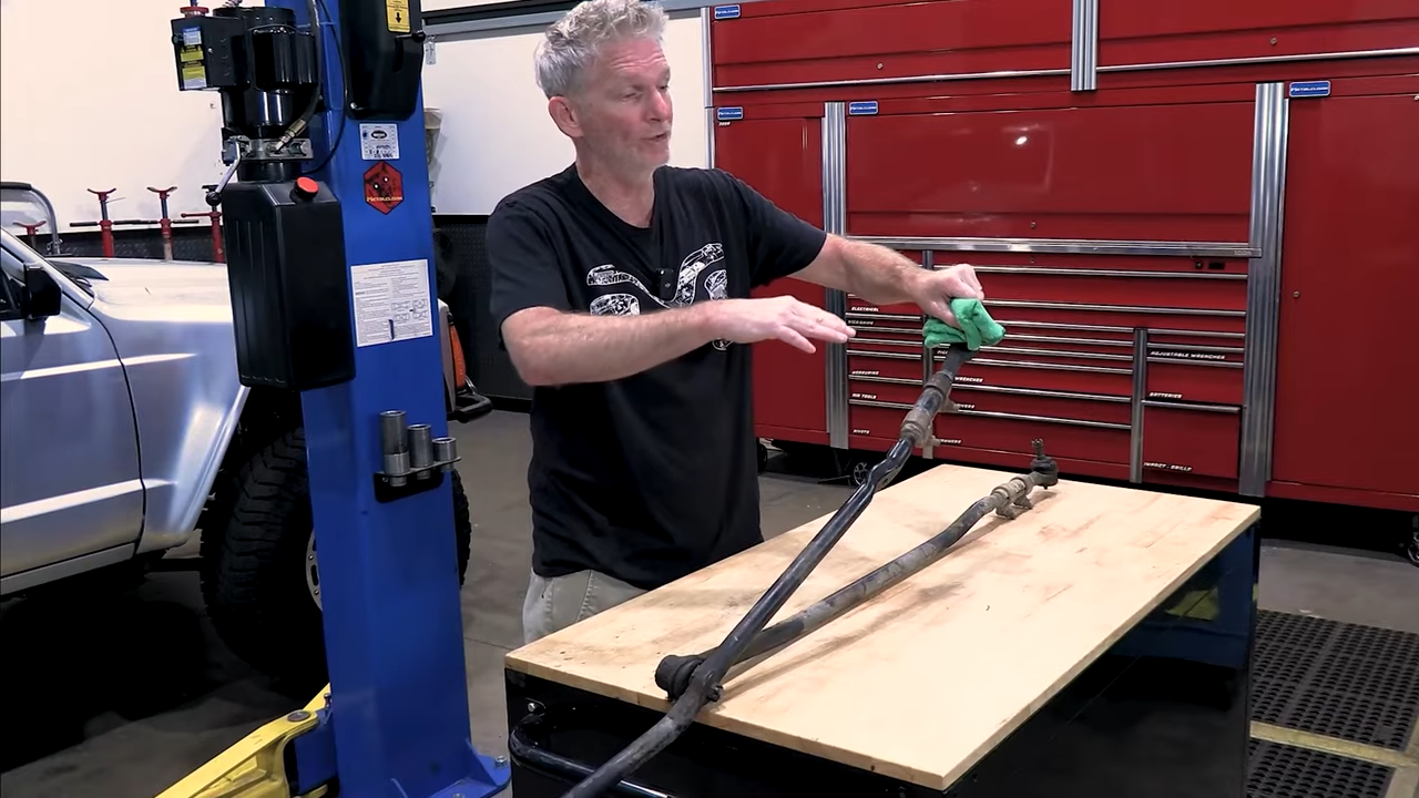 for lifted jeeps and larger tires, stock steering causes more movement of tires during suspension cycle