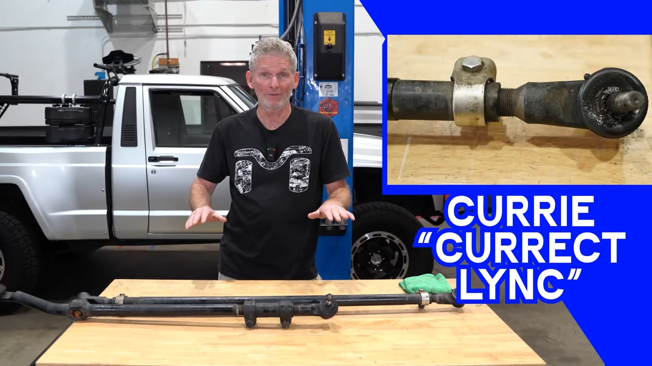 jeep steering currie currectlync, upgrade over stock, y-link larger diameter, mimicked stock