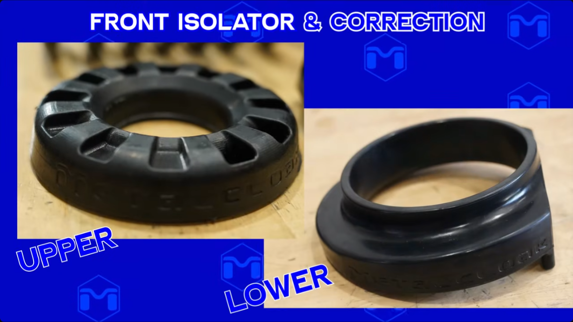 metalcloak true dual rate coils jeep suspension, comes as coil set, including upper and lower coil isolators