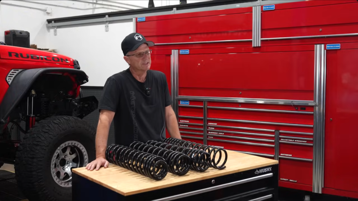 metalcloak meticulously engineers and thinks out product designs to be as simple and functional as possible, metalcloak vs teraflex vs skyjacker vs rock krawler jeep suspension coil springs