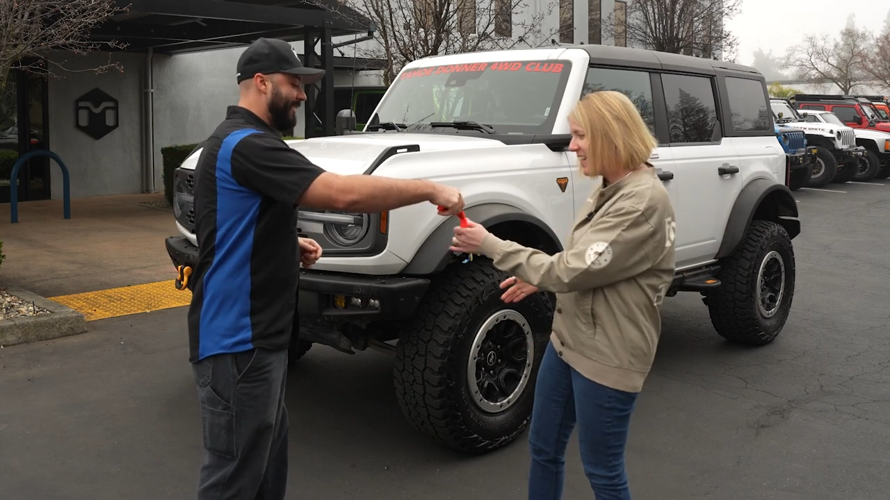 Metalcloak Ford Bronco 6G Badlands Sasquatch Upgrade, install upgrades finished, test it out at Prarie City